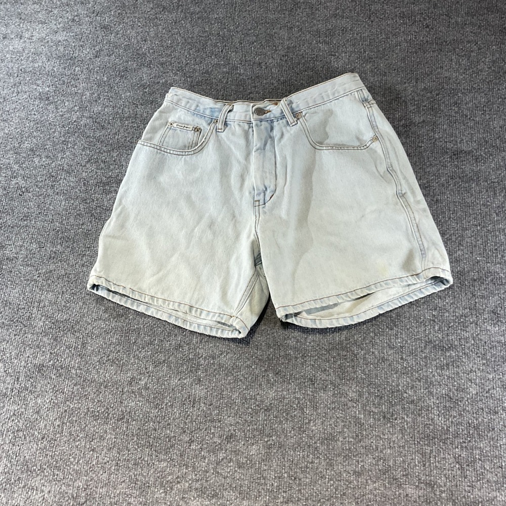 Vintage Guess Jeans Mens Light Wash Denim Shorts Made in USA Size 31 Style 10929